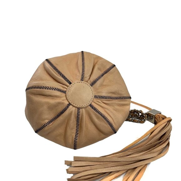 Chanel Reversible Mini  Sac Cordon Peach Handbag - Picture 6 of 13